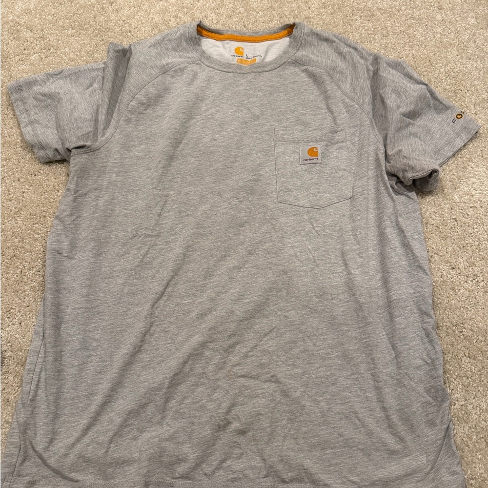 Carhartt Heather Gray Short Sleeve Tee